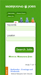 Mobile Screenshot of marijuana-jobs.com